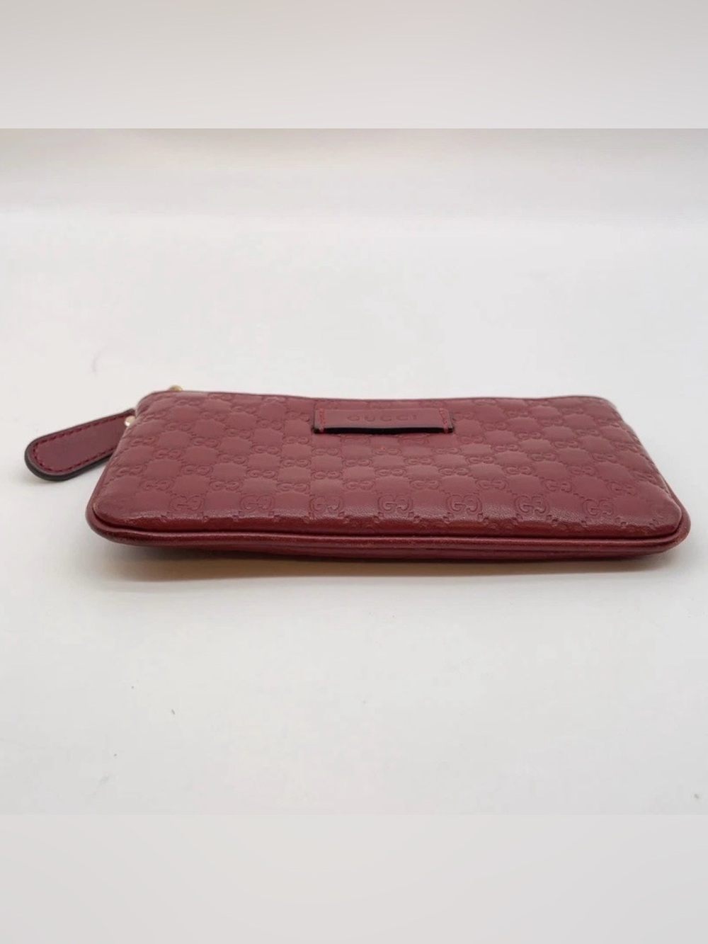 Auth Gucci Micro Guccissima
Leather Red Coin Case - Picture 2 of 12